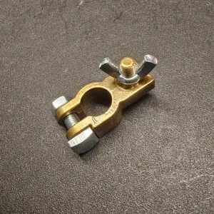 Batterieklemme MIN mit Flügelmutter M8 - oben