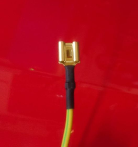 New cable lug with heatshrink