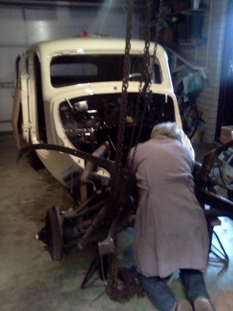 Ton Schram Traction Avant ile çalışıyor