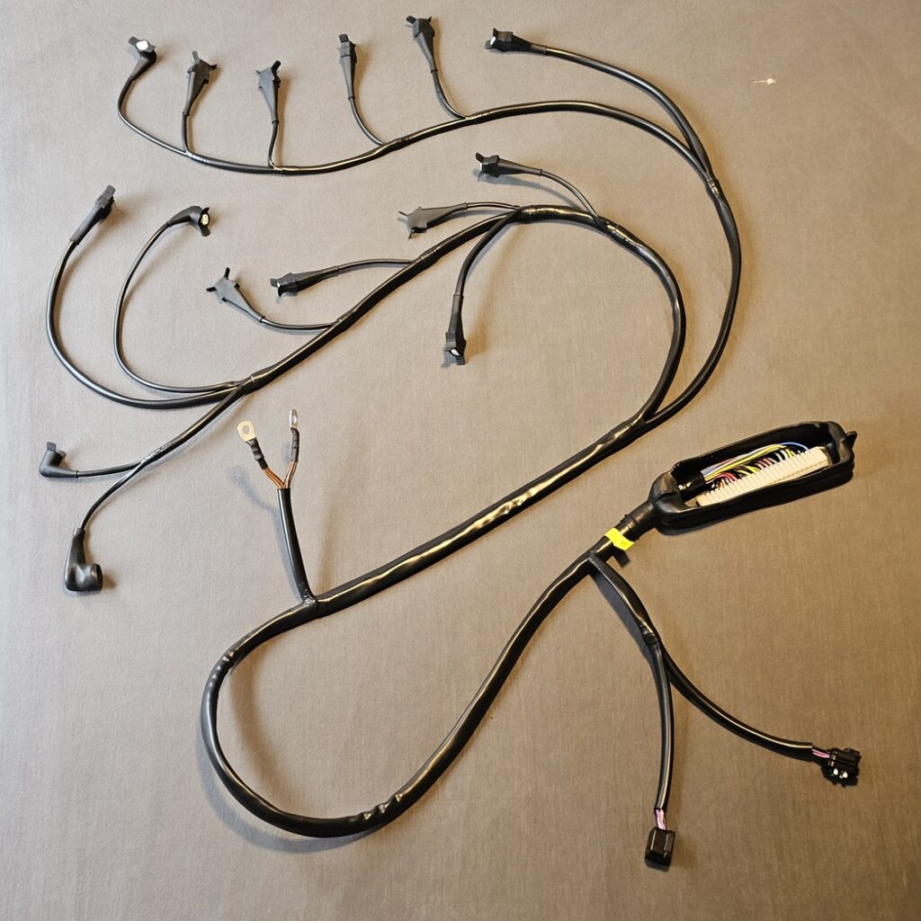 Motorkabelboom D-Jetronic Mercedes-Benz 280SL met PVC isolatie afwerking | SKS