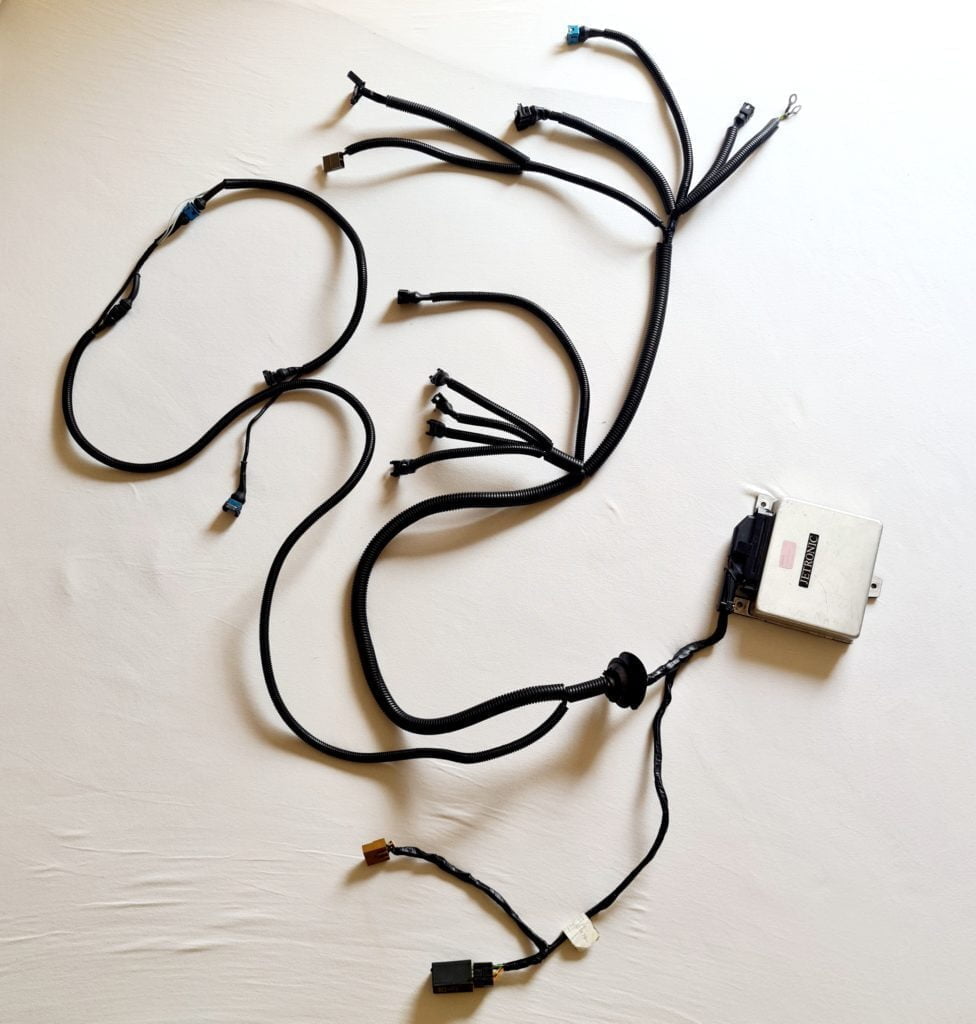 ECU motorkabelboom restauratie Peugeot 205 CTI met B1A motor