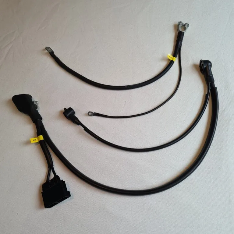 Citroën BX Sport battery cable set, cable harness between alternator, starter motor, engine, body and battery | SKS