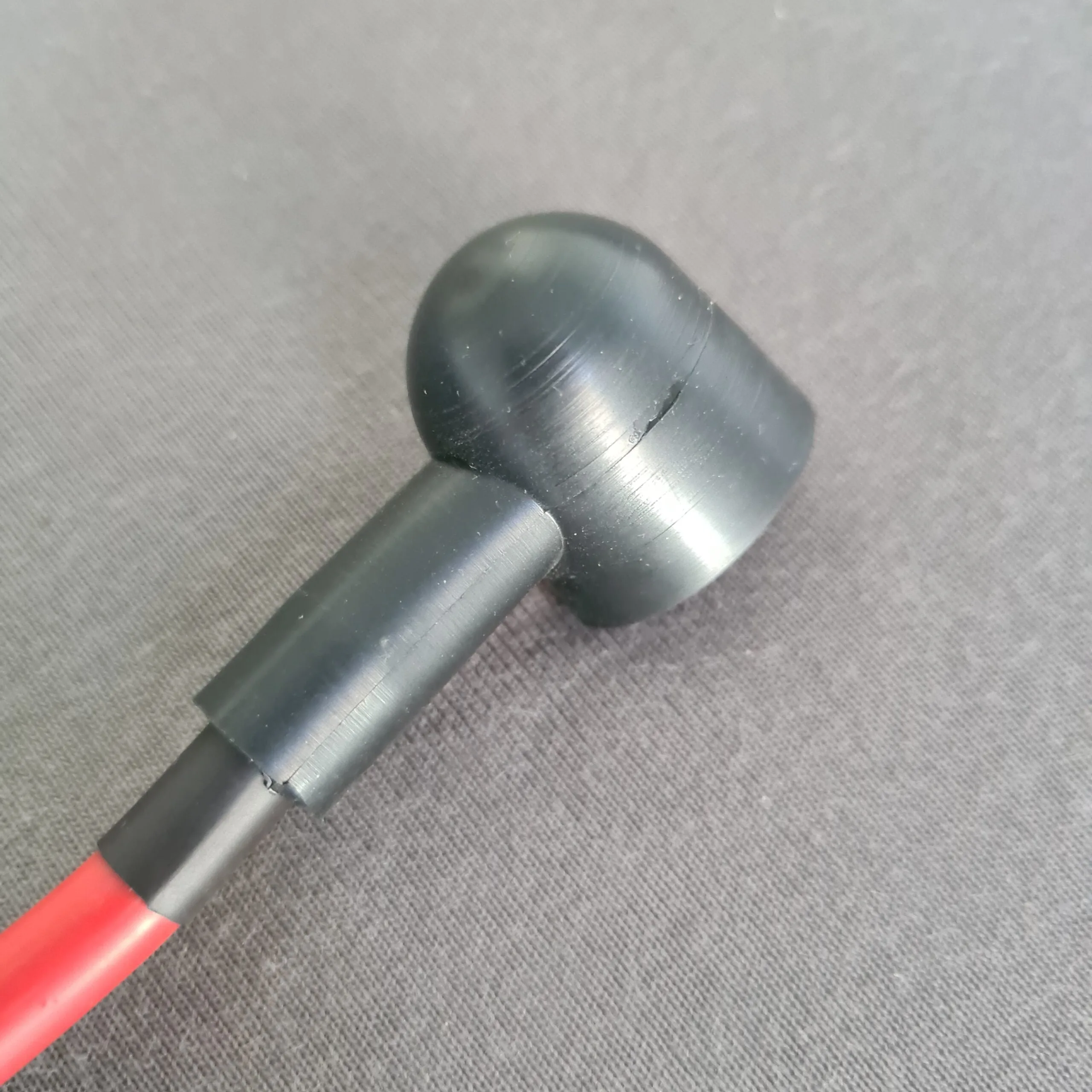 Battery cable set Peugeot 205 - Plus cable on alternator with black insulation cap | SKS