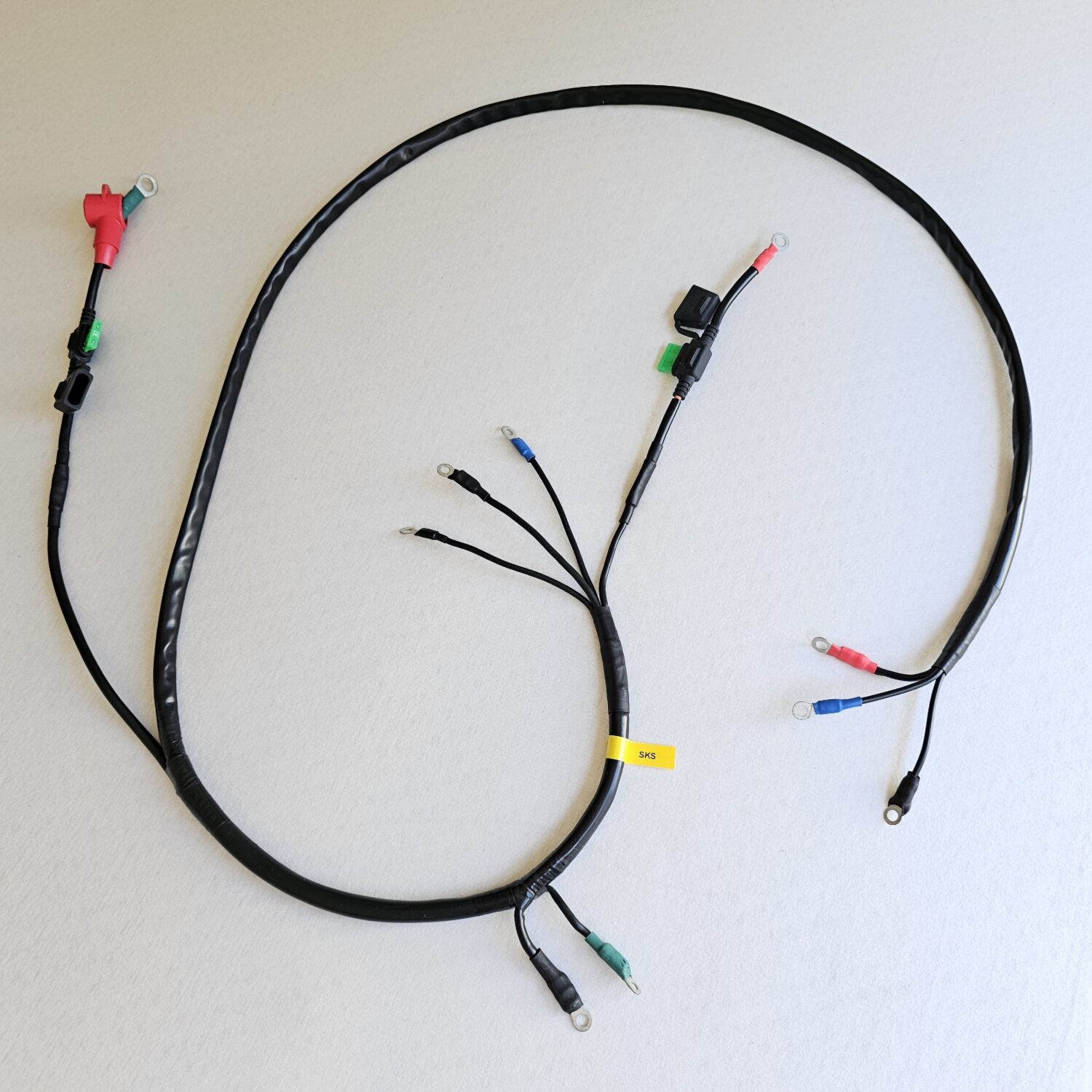 Alternator wiring harness Citroën Traction Avant 15-Six 6 cylinder, fused | SKS