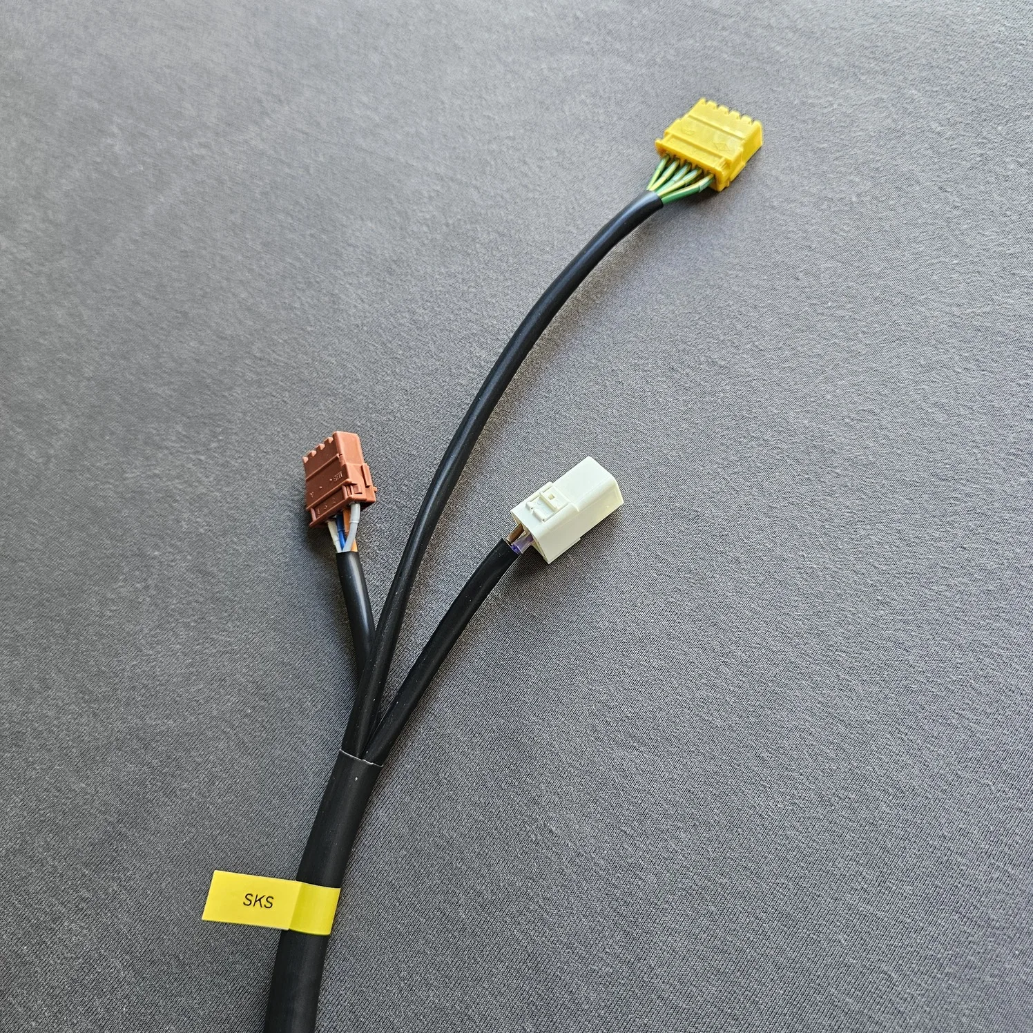 Connector plugs right door door harness Peugeot 205 | SKS