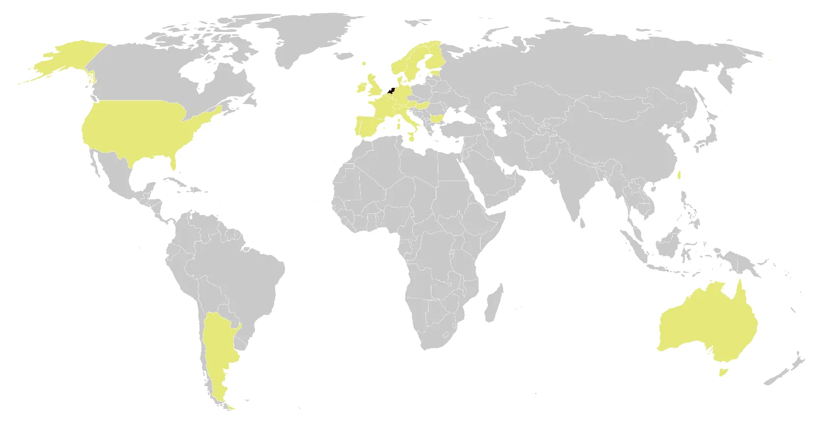 SKS customer countries