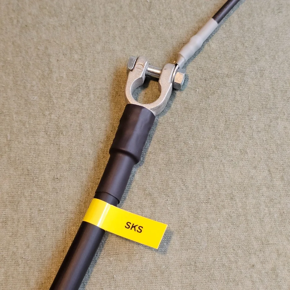 Battery cable MIN terminal negative with earth wire Citroën Traction Avant | SKS