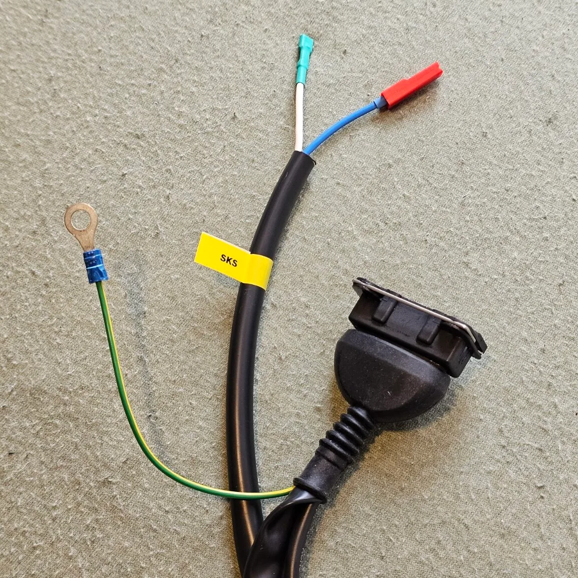 Bobine ontstekingskabelboom type 2 Peugeot 205 GTI / CTI | fase 1 2 Peugeot 205 GTI / CTI Bobine ontstekingsmodule type 2 kabelboom fase 1 | SKS
