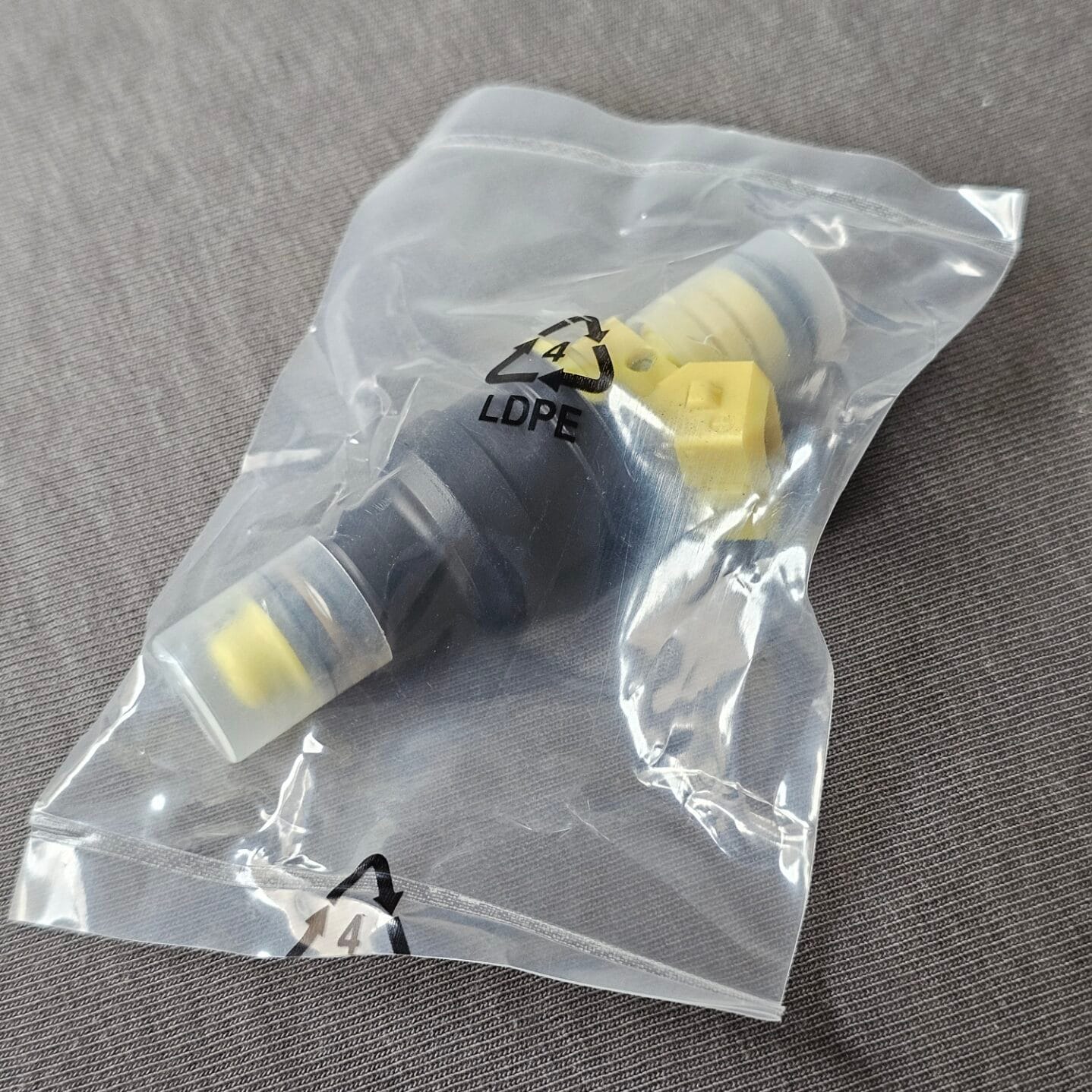 Peugeot 205/309 GTI, 405 - Originele Bosch Injectoren (Geel) 2 Originele Bosch injector met origineelnummer 0280150711. Enige correcte vervanger voor Bosch 0280150762 - Peugeot 205/309 GTI,405, Volvo Citroën BX | SKS